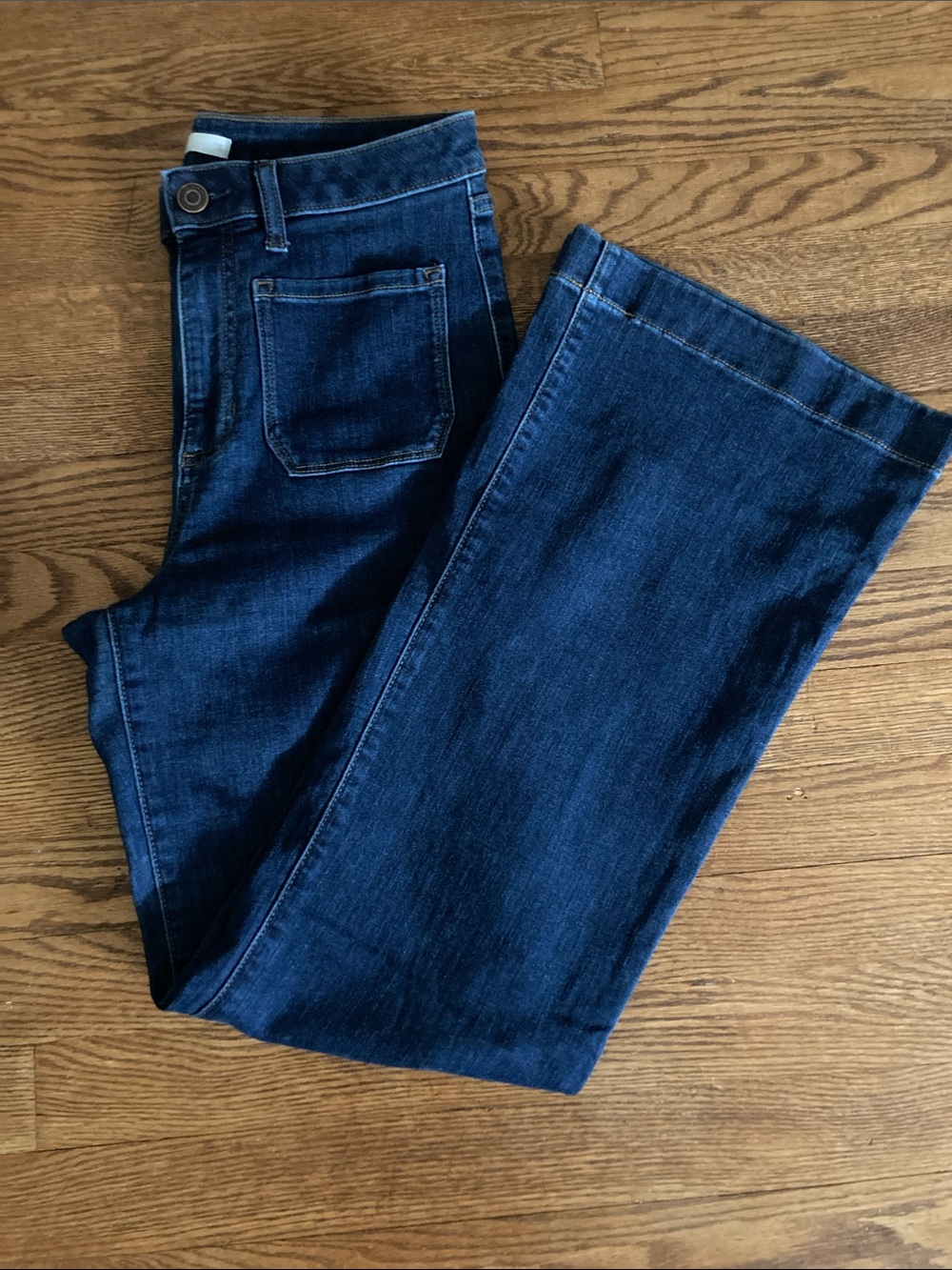 Lauren Conrad Dark Wash Denim Flare Jeans Size 10